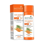 Porgandi p&auml;ikesekreem 40+ SPF (190 ml), Sun Shield Carrot 40+ SPF p&auml;ikesekaitsekreem Ultra Protective Lotion, Biotique 190 ml