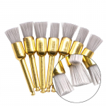 Hambahammaste poleerimisharjad Alumiiniumoksiid materjal Kontranurkne k&auml;siosa poleerimishari Lameda peaga