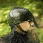 Keskaegne viikingite ninakiiver armor Reenactment kost&uuml;&uuml;m SCA LARP armor must