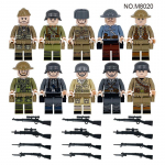 M8020 S&otilde;jalise ehitusploki tegevusfiguur politseikoera v&auml;ikeste osakeste kokkupanemise m&auml;nguasi