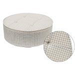 Les Tr&eacute;sors De Lily [R2411] &ndash; &uuml;mmargune pouf 'Boho' beež - 50x16 cm beež