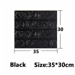 3/5/10 tk 30 * 35 cm 3D isekleepuvad seinakleebised kodukaunistuse taustakleebised Vee- ja niiskuskindlad 10pcs 30*35cm