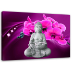 L&otilde;uenditr&uuml;kk Pink Buddha Orchid 60x40 lilla