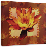 L&otilde;uenditr&uuml;kk Water Lily Flowers Nature 30x30 pruun