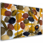 Kolmeosalise pildiga l&otilde;uendiprindiga Pasta toit 60x40 mitmev&auml;rviline
