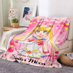 Sailor Moon Anime Mood Multifilm koletis Flanell kohev fliis Viskatek Lastele ja t&auml;iskasvanutele Kingitus Diivan Reisid 150cm x 200cm