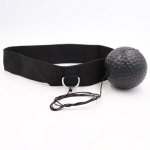 Poksirefleksi palli peaga kinnitatav Sanda treeniv k&auml;e-silmareaktsiooni j&otilde;usaali liivakott punane