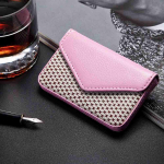 Nahast &auml;rinimekaardihoidja &uuml;mbris Magnetsulguriga rahakott krediidiraamat kohv