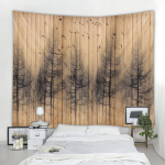 Vintage puittahvlikunst gobel&auml;&auml;n seinaripp puittahvli esteetika ruumikaunistus boheemlaslik hipi kodu seinakaunistus 8 suurust 90x75cm