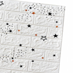 1/5/10 tk 35*30cm 3D isekleepuvad tapeedikleebised telliskiviseinakleebised kodukaunistusega seinatapeet DIY Magamistoa Papel De Parede 1Pcs 35*30cm valge