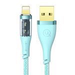 USAMS PD 20W USB-t&uuml;&uuml;pi C kaabel iPhone'i 13 12 11 Pro Max XR X XS Max 6 7 8 Plus kiirlaadimislaadimise Lightning jaoks MacBook iPadi jaoks 2.4A A To L - 1.2M