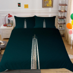 3D Deluxe voodipesukomplekt s&otilde;iduki mustriga tekikate ja padjap&uuml;&uuml;r, 2 v&otilde;i 3 t&uuml;kki, mis on tr&uuml;kitud laevale v&otilde;i jalgrattale, t&auml;issuuruses pestav ja mugav voodipesu UK Single 135x200cm