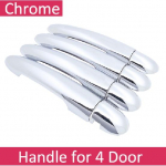 for Renault Koleos Samsung QM5 I MK1 2008~2015 Styling Stickers Decoration Chrome Door Handle Cover paint Refit Car No Button 4 Door