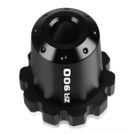 Mootorratta alumiiniumist gaasiklambri abi otsavarda gaasiluku lukustuskiirushoidik Kawasaki Z900 ZR900 2017 jaoks must