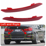 BMW 3. seeria jaoks F30 F31 F35 320i 328i 335i 63147301187 63147301188 2012~ Tagumise p&otilde;rkeraua helkuri valguse helkurribad Left and Right
