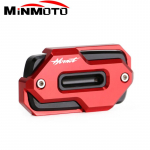 Aluminum Front brake Fluid Tank Reservoir Cover oil Cap For Honda Hornet 900 600 CB600F CB 600F 1998-2014 Motorcycle punane