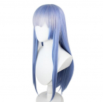 Anime 80cm Ram v&otilde;i Rem Cosplay Parukad Re:elu Zero Pink Bluest erinevas maailmas, pikad sirged s&uuml;nteetilised juuksed Parukad t&auml;iskasvanutele 80cm sinine
