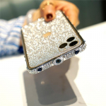 Rhinestone Crystal Diamond Metal kaitserauaga telefoni&uuml;mbris iPhone 14 Plus 13 12 11 Pro XS Max XR X Bling Glitter tagumise kilekaane jaoks iphone X XS h&otilde;be