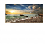 Loodusmaastiku plakat Taevas Meri P&auml;ikeset&otilde;us Maal L&otilde;uendile Tr&uuml;kk Moodne Elutuba Kodu Kaunistus Seinakunst Pilt Cuadros 20X40cm No Frame