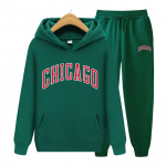 Meeste Naiste Hoodid Spordidressid Jogger Fashion Hoodies Komplekt Spordir&otilde;ivad Jogger Meeste Spordidress Talvine Chicago Tr&uuml;kikost&uuml;&uuml;m S