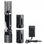 8800MA Taaslaetav kala elektriline puhastusvahend kalaskaaladele Laadimine Kaasaskantav Clean Fish Remover Katlakivieemaldus Kaabits Mereannit&ouml;&ouml;riistad must