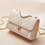 Naiste kott 2023, uus esimene kiht veisenahast &otilde;lakott, diagonaalne ristkott Trend, v&auml;ike aromaatne tuul, ketikott M valge