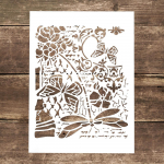 A4-suuruses dekoratiivsed korduvkasutatavad liblika&scaron;abloonide &scaron;abloonide maalimise &scaron;abloonid meisterdamiseks puidule, l&otilde;uendile, p&otilde;randale, seinale ja plaatidele maalimiseks Scrabooking