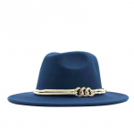 Must villane Vilt Jazz Fedora M&uuml;tsid V&ouml;&ouml; Pandla Dekoratsioon Naiste Unisex laia &auml;&auml;rega Panama Trilby Cowboy Cap p&auml;ikesek&uuml;bar