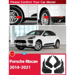 Porsche Macan 2014-2022 Porsche Macan 2014-2022 pritsmekaitsed poritiivad eesmised tagumised porilauad autole Porsche Macan black