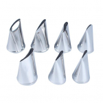 7 tk lilleotsikud kreem kroonleht glasuur torustik K&uuml;psetuskook DIY kaunistust&ouml;&ouml;riist h&otilde;be