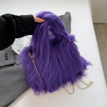 Yogodlns Pehmed pl&uuml;&uuml;sist naised Talvised soojad &otilde;lakotid Mood kommid V&auml;rvikett Crossbody kott Telefoni rahakott ja k&auml;ekotid 25x13x18cm
