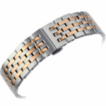 20 mm TRADITION CHRONOGRAPH seeria T063617A T063637A T063639A kellarihm kellaosad, isane tahke roostevabast terasest k&auml;ev&otilde;ru rihm T063 jaoks T063-20MM-Chrono roosa kuldne v&auml;rv/h&otilde;be