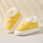 Veekindel kott puuvillaste sussidega Tuulekindel paks tallaga paaridele Lumesaapad S&uuml;gis- ja talvised naiste libisemisvastased puuvillased kingad 40-41 hall