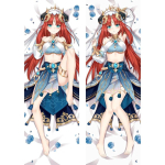 Dakimakura Genshin Impact Nilou padjakate Kallistav kehapadja padjap&uuml;&uuml;r Otaku kogu keha padjap&uuml;&uuml;r Kodu voodipesu sisustus A 40x120cm Peachskin