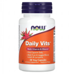 NOW Foods, Daily Vits, 30 kapslit