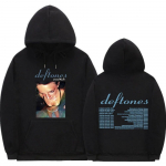 Deftones Around The Fur Tour Hoodies Music Band Print T&auml;navar&otilde;ivad Unisex Naiste vabaaja mood Suurem&otilde;&otilde;tmelised dressipluusid Pusa dressid M