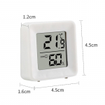 Mini elektrooniline intelligentne niiskusem&otilde;&otilde;tja ruumitermomeeter, h&uuml;gromeeter koduseks kasutamiseks digitaalne temperatuurim&otilde;&otilde;tur 1