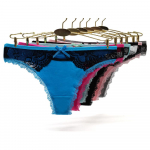 Seksikad pitsist l&auml;bipaistvad stringid G-Strings puuvillased alusp&uuml;ksid naiste aluspesu 6 tk/komplekt M