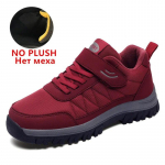 Talvised meeste saapad Super soojad pl&uuml;&uuml;sid meeste poolsaapad Seemisnahast tossud Paarid &Otilde;uesaapad Libisemiskindlad turvajalatsid 34