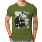 Bleach Unisexga Kisuke Urahara T-s&auml;rk must Unisex T-s&auml;rgile Graafiline Unisex'i topid L&uuml;hikeste varrukatega T-s&auml;rgid Harajuku t&auml;navar&otilde;ivad L