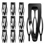 10 tk kahekordse haardega juukseklambrid naiste juuksen&otilde;elad juuksen&otilde;elad metallist n&ouml;&ouml;pn&otilde;elaga retro v&auml;ike peakate Juuste aksessuaarid C