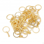 50pcs Alloy ring with Chains 25 Color