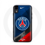 PSG logoga metallist kroomitud IPhone XS mudel