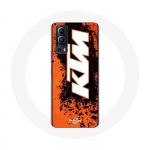 Vivo Y72 KTM logoga &uuml;mbris valge oranž taust