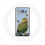 &Uuml;mbris Samsung galaxy J7 2016 Parakeets Birds roheline
