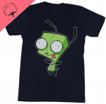 Kawaii Invader Zim Graafilised T-s&auml;rgid &Otilde;nnelik Kallistus Valmis Zim Pilt Armas Multifilm Tees&auml;rk Topid Unisex WoUnisex Retro T-s&auml;rk Harajuku L