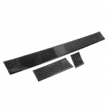 3 tk s&uuml;sinikkiust auto keskkonsooli armatuurlaua paneel Dekoratiivsed ribakleebised Auto tarvikud BMW E60 5. seeria 2005-10 jaoks 3pcs