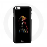 Coque - Maniacase - Iphone 6 - One Piece Manga Anime Luffy - Souple - Noir
