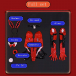 Anime Asuka Langley Soryu naiste kosmeetikakost&uuml;&uuml;m Seksikas nahast kombinesoon Peakate Kindad &uuml;likond j&auml;nkut&uuml;druku vormiriietus Halloweeni kost&uuml;&uuml;m L-(Costume+Wig)