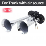 150DB auto sarv Super Loud 12V/24V topelttrompetiga &otilde;husarvekompressor auto veoautole paadi rongi sarv auto helisignaali jaoks For Trunk with Air